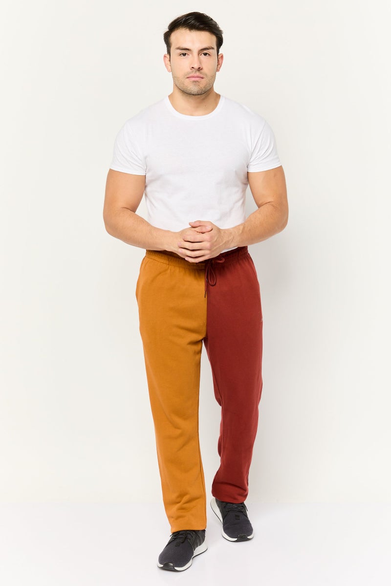 Levi's Men Regular Fit Two Tone Jogger Pants,Brown  - Image 2
