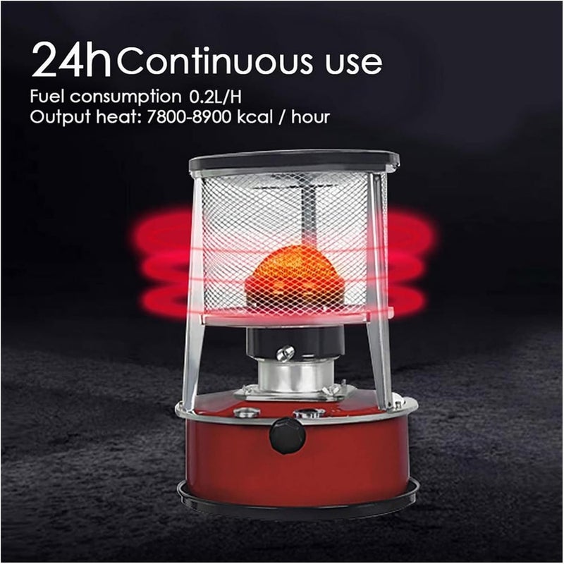 ENPAP Camping Stove Kerosene Oil Heater Portable Efficient Camping Stove For For Home Office Outdoor Camping Heating Boiling Water Cooking Grilling Outdoor Camping Heater Tent Heater For Camping Safe - Image 3