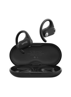 sanag Z7 Wireless Earbuds, Secure Fit And Ipx5 Waterproof Open Ear Headphones, Stylish And Durable Earphones With 60h Long Battery Life Compatible With Mobile Phone, Tablet, Laptop, ( Black Color)  - Image 1