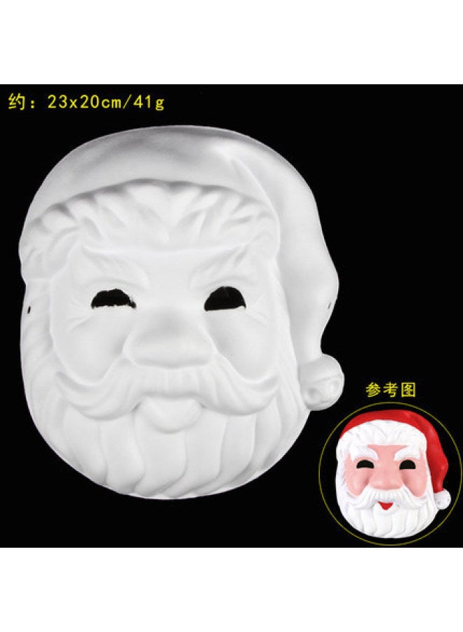 Blank Pulp Peking Opera Facial Mask Children's Diy Hand-painted Material Package Handmade Mask Full Face Male Half Face - Image 1