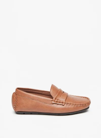 LBL by Shoexpress Boy's Solid Slip-On Loafers Ramadan Collection