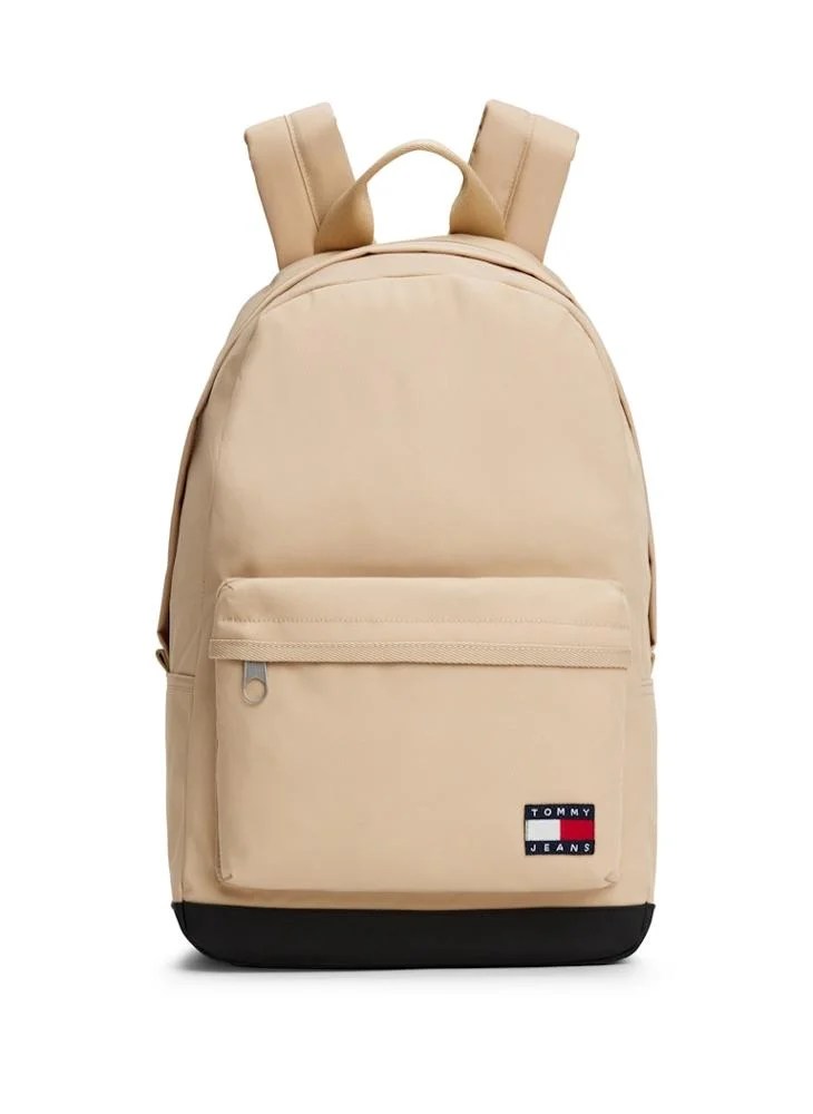 TOMMY JEANS Logo Detailed Zip Through Backpack