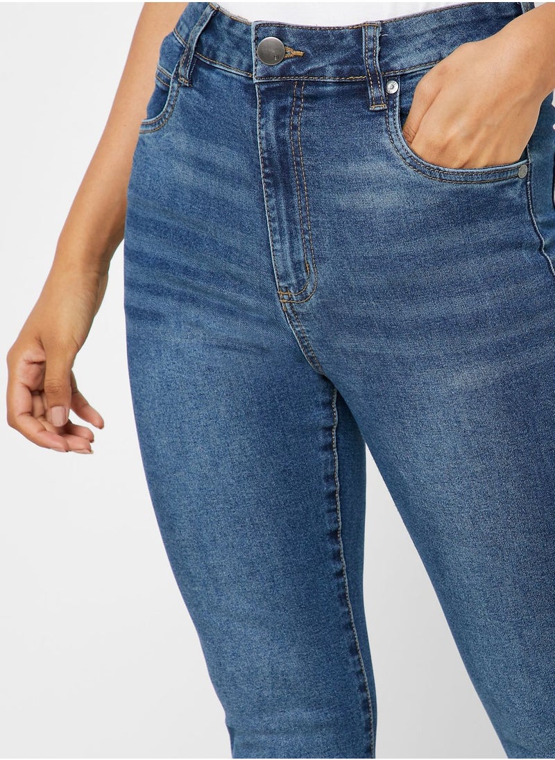 Cotton On High Waist Skinny Jeans  - Image 3