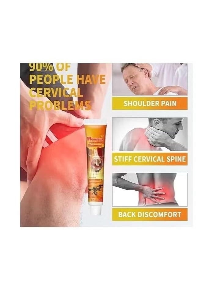 Sumifun 6 Pcs Combo Meniscus Pain Relief Ointment Cream Joint Arthritis Pain Relief Cream Knee Care Bee Venom Cream for Joint Care Treatment Gel Cream Bee Venom Joint Muscle Pain Relief Cream 6x20g - Image 4