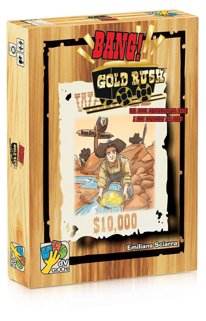 dV Giochi Bang! The Gold Rush | Card Game (9103DVG) - Image 1