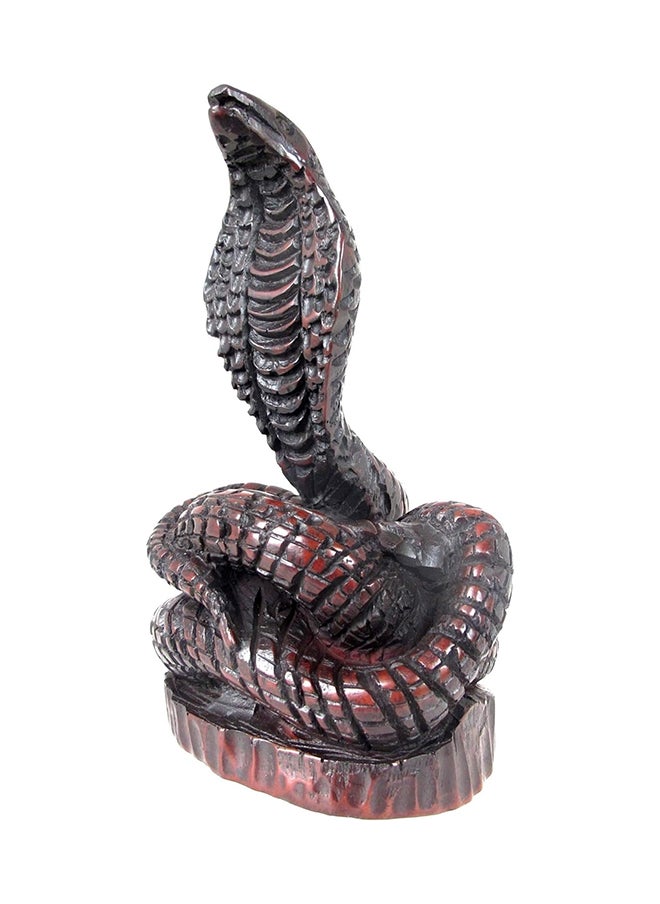 Generic Land Of Simple Treasures Large King Cobra Statue - Fortune And Feng Shui Snake Figurine 