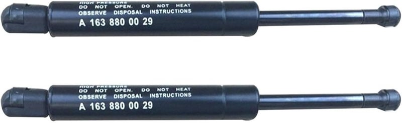 2PCS Front Hood Lift Supports Shock Strut Left Right Compatible with A1638800029 - Image 2