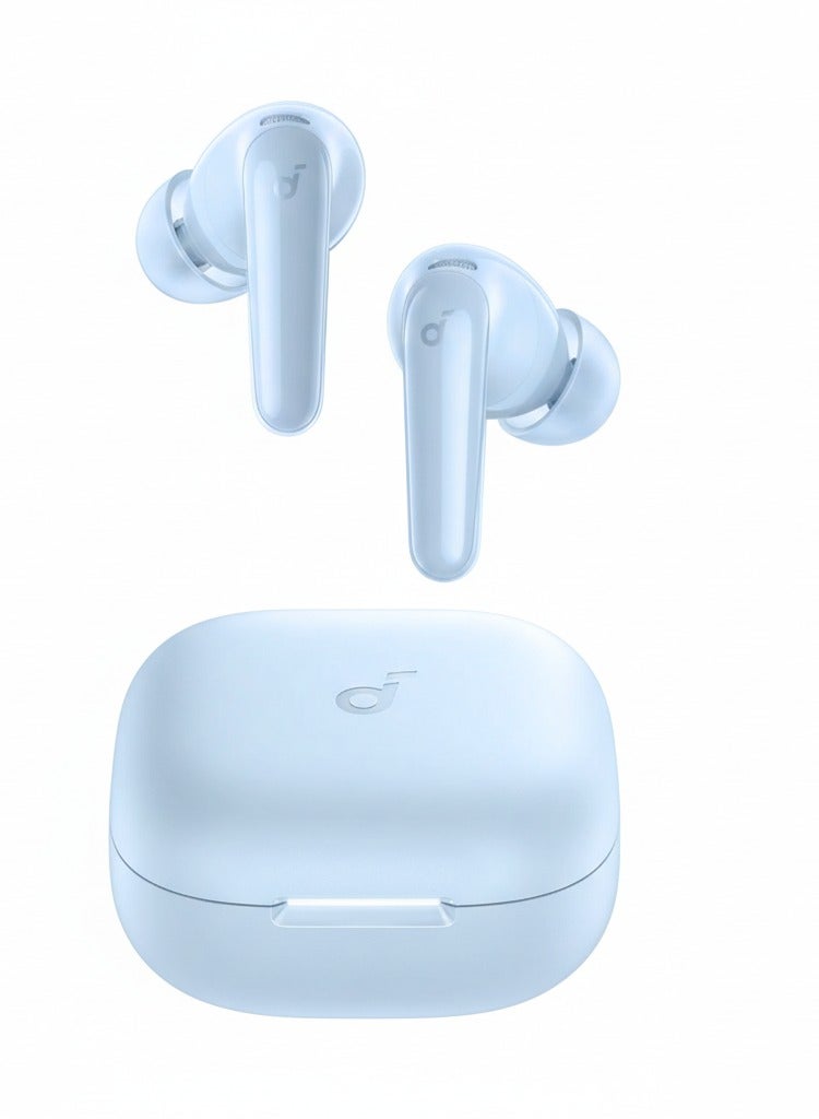 Soundcore R60i NC True Wireless Earbuds with Adaptive ANC, Hi-Res LDAC, 50H Playtime, AI Clear Calls, IP55, Fast Charging, Blue Blue - Image 1