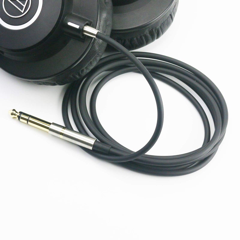 ABLET Replacement Audio Cable Upgrade Headphone Cord with Lock Connector Compatible with Audio Technica ATH-M50x, ATH-M40x, ATH-M70x, ATH-M60x Headphones 1.5meters/4.9feet - Image 5