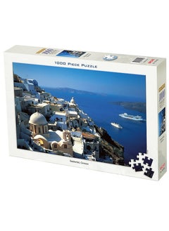 Tomax - Santorini In Greece Puzzle 1000 Pieces - 100-150