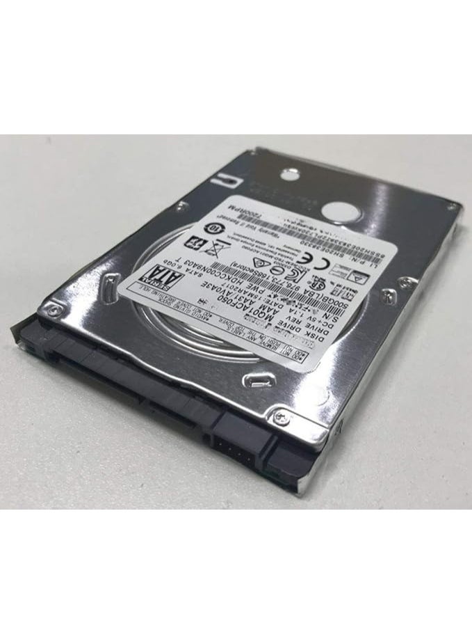 500GB 2.5-Inch Laptop Hard Drive – SATA, 7200 RPM, Internal Storage HDD - Image 1
