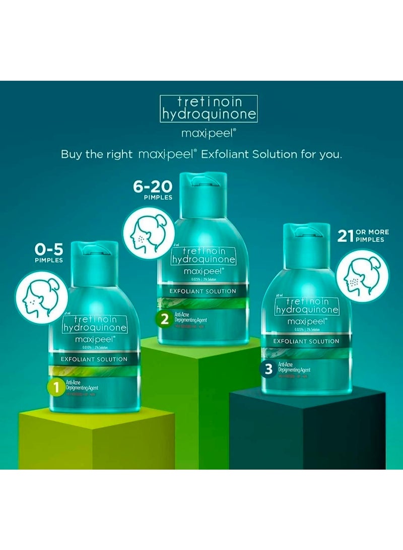 3-2-1 Exfoliating Solution - 60ML IN 3/180ML