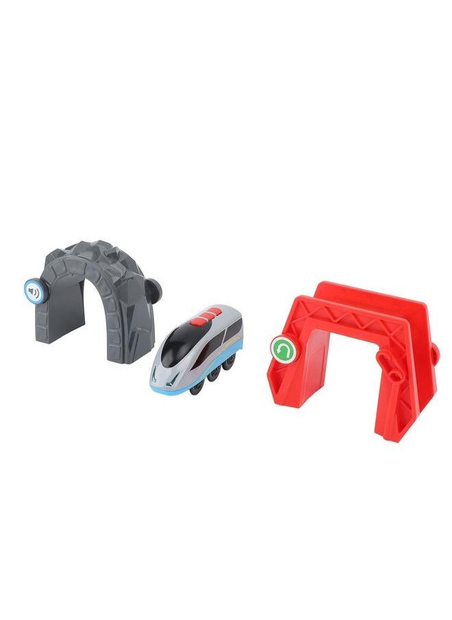 NIBEMINENT Magnetic Connection Train Set Stimulate Creativity Developing Hands On Skills Electronic Kit  - Image 3