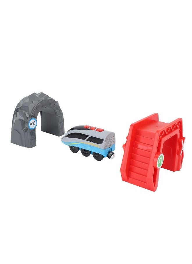 NIBEMINENT Magnetic Connection Train Set Stimulate Creativity Developing Hands On Skills Electronic Kit  - Image 2