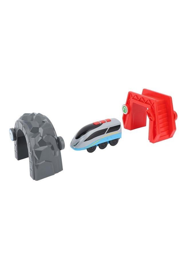 NIBEMINENT Magnetic Connection Train Set Stimulate Creativity Developing Hands On Skills Electronic Kit  - Image 1