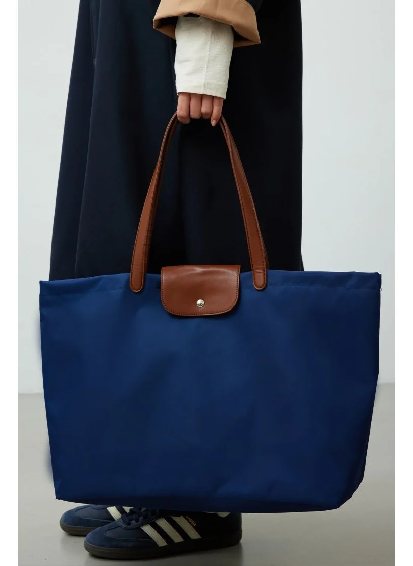 Manuka Mari Large Shopper Bag Navy Blue