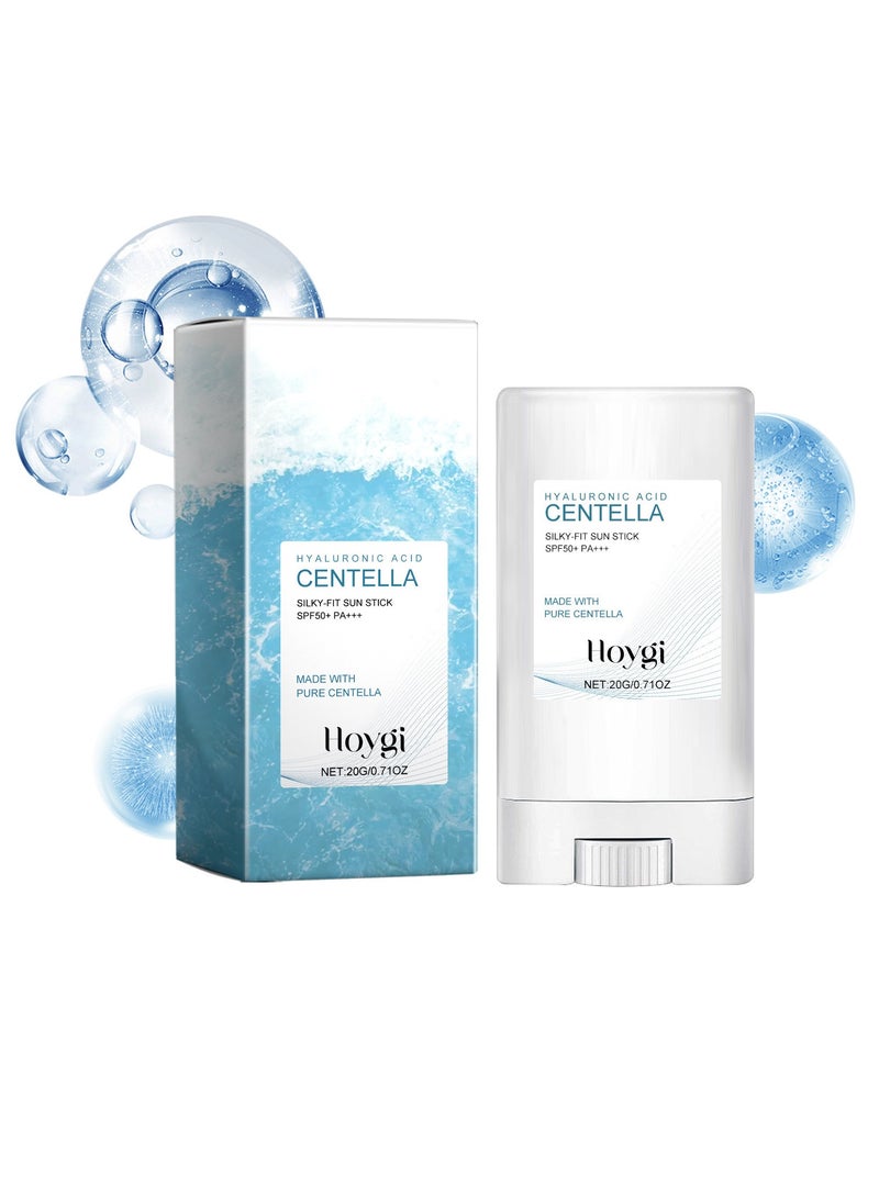 Hoygi Stick SPF 50, Silky-Fit Sunblock for Face & Body, Moisturizing Formula for All Skin Types - Image 1