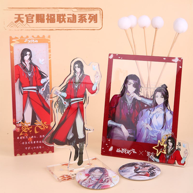 [Guming Tg Gives Me A Joint Name] Cartoon Badge Barji Big Standing Brand Huacheng Xie Lian Linkage Peripheral Gift - Image 4