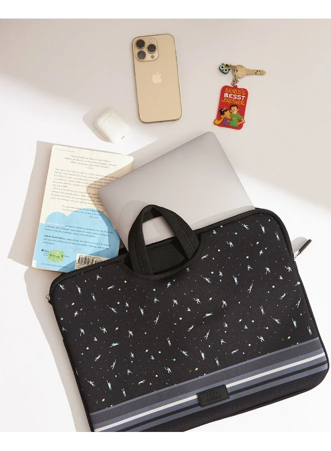 Chumbak TEAL By Chumbak Milky Way Laptop Sleeve - 15inch
