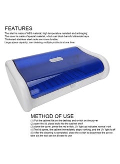 Arabest UV Ozone Cabinet Mini Ultraviolet Cabinet for Home Nail Art Salon Tools Cleaning  - Image 2