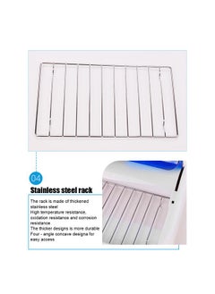 Arabest UV Ozone Cabinet Mini Ultraviolet Cabinet for Home Nail Art Salon Tools Cleaning  - Image 4