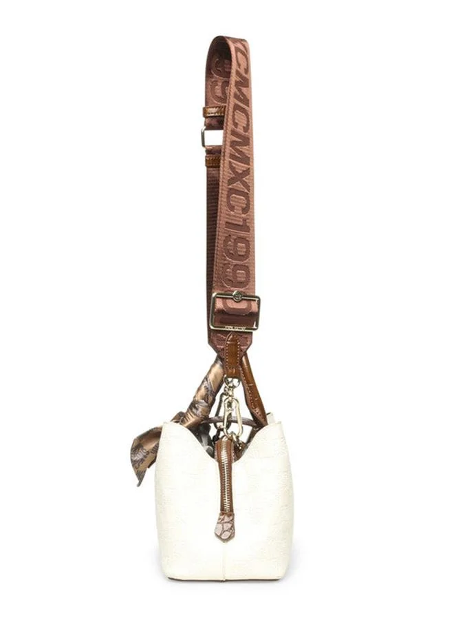 ستيف مادن Bmirel-L Bone Multicolor Women's Satchel Bag