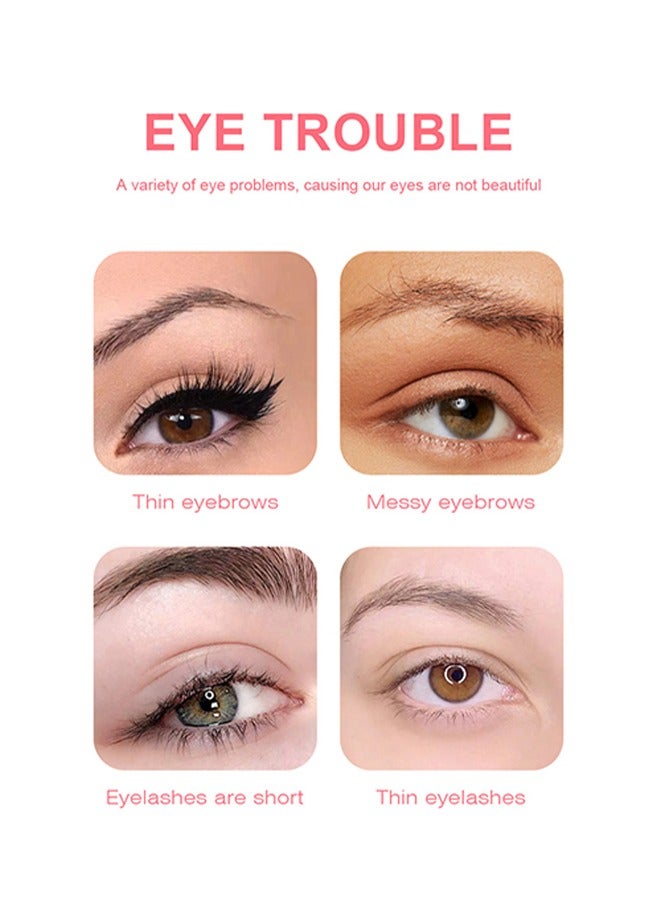 Dragon Ranee Eyebrow Cream-12H Waterproof & Long Lasting Eyebrow Gel with Brush, 3D Clear Brow Fix Gel,Eyebrow Repair Liquid Brows Styling（#01) - Image 5