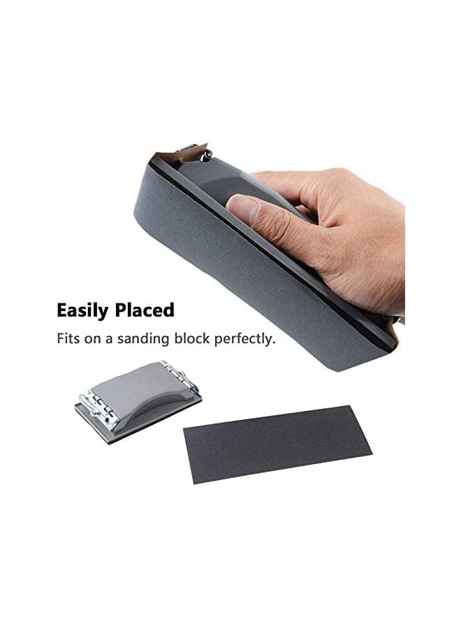 erorex Sheets Sandpaper, Premium Wet Dry Waterproof Sand Paper, 400 to 3000 Assorted Grit Sanding Paper for Wood Furniture Finishing, Metal Sanding and Automotive Polishing (9 x 3.6 Inches) - Image 3