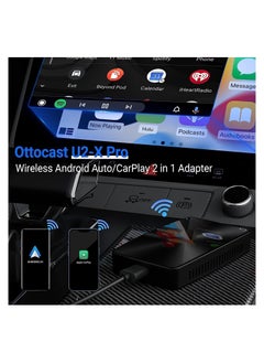 Wireless Android Auto Car Adapter U2-X Pro, All-New User Experience, 2024 Upgrade Wireless Car Adapter for Auto, Easy Setup Direct Plug-in USB Adapter, No Delay, Fast Connecting, Plug & Play - pzsku/ZE380DFA4D97165068183Z/45/_/1714123796/3799fe10-dd1d-4800-9399-fe2f075453db