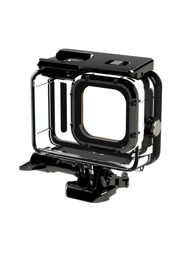 Y&D Protective Case Cover for HERO9 and Hero 10 Camera Clear/Black  - Image 1