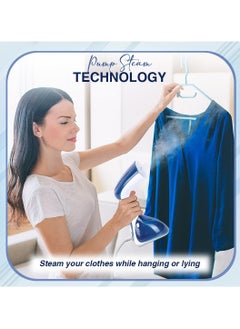 IMPERIUM Portable Handheld Clothes Steamer – 20-Second Fast Heat-Up, Large 200ML Detachable Water Tank, Effective Wrinkle Remover for All Fabrics, Travel Steamer, Lightweight Garment Steamer  - Image 5