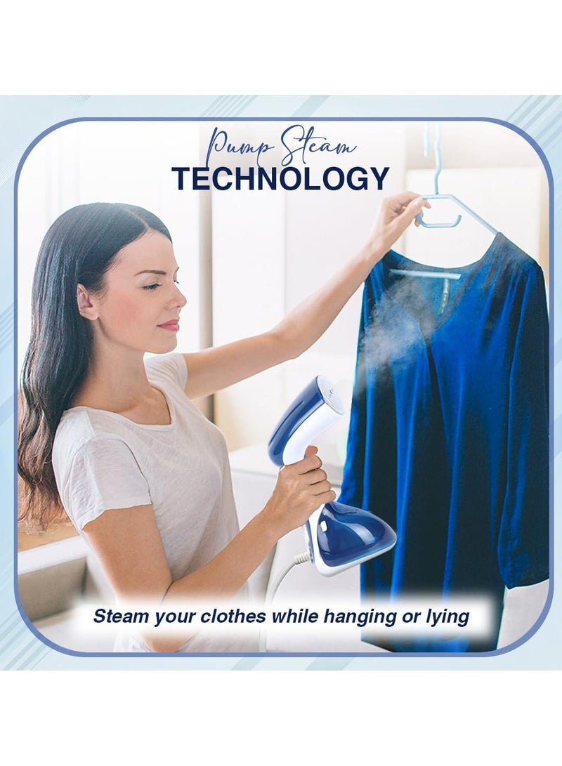 IMPERIUM Portable Handheld Clothes Steamer – 20-Second Fast Heat-Up, Large 200ML Detachable Water Tank, Effective Wrinkle Remover for All Fabrics, Travel Steamer, Lightweight Garment Steamer - Image 5