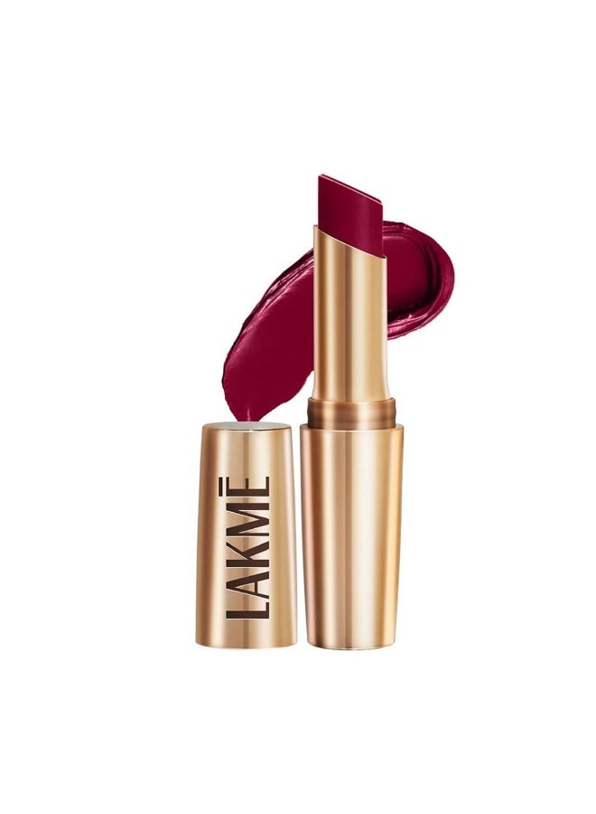 لاكمي برايمر + لون شفاه مطفي من لاكمي 9TO5 MP6 ديب واين، 3.6 غرام - Image 1