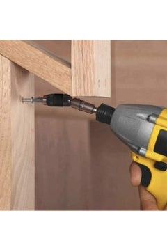 Y&D 2 Pcs Magnetic Pivot Drill Bit Holder, 1/4" Quick Release Hex Pivoting Holder with Ring, Flexible Screwdriver Screwgun Tip for Tight Spaces or Corners  - Image 3