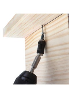 Y&D 2 Pcs Magnetic Pivot Drill Bit Holder, 1/4" Quick Release Hex Pivoting Holder with Ring, Flexible Screwdriver Screwgun Tip for Tight Spaces or Corners  - Image 4