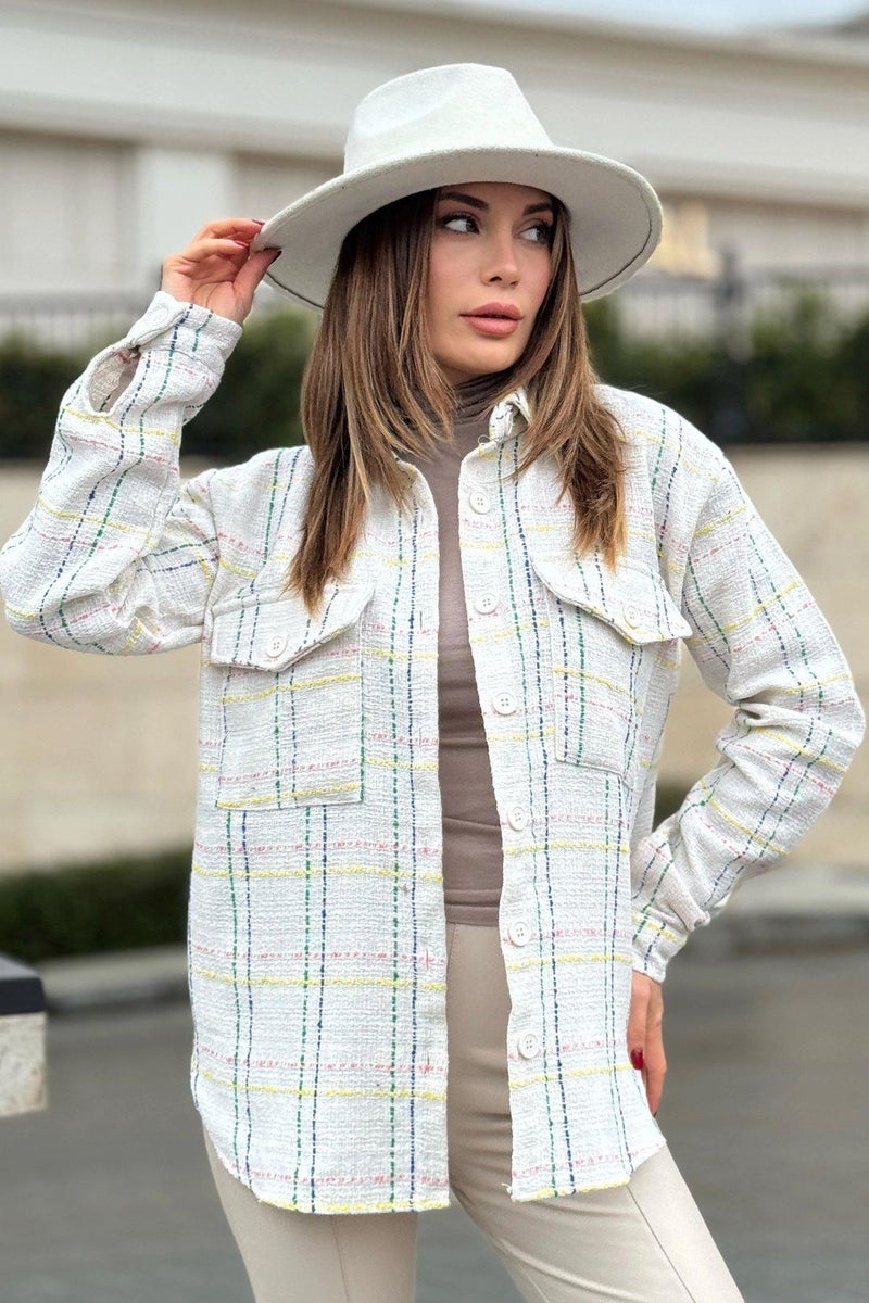 Weshaya Jacket Women White - Image 1