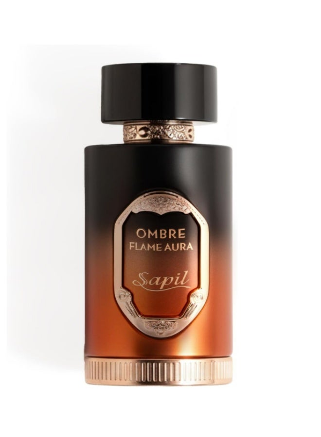 Sapil Ombre Flame Aura Eau De Parfum 100ml, Affordable Luxury Perfume, Luxurious Fragrance with Spiced Oud Top Notes, Bold Blend Perfumes for Men and Women
