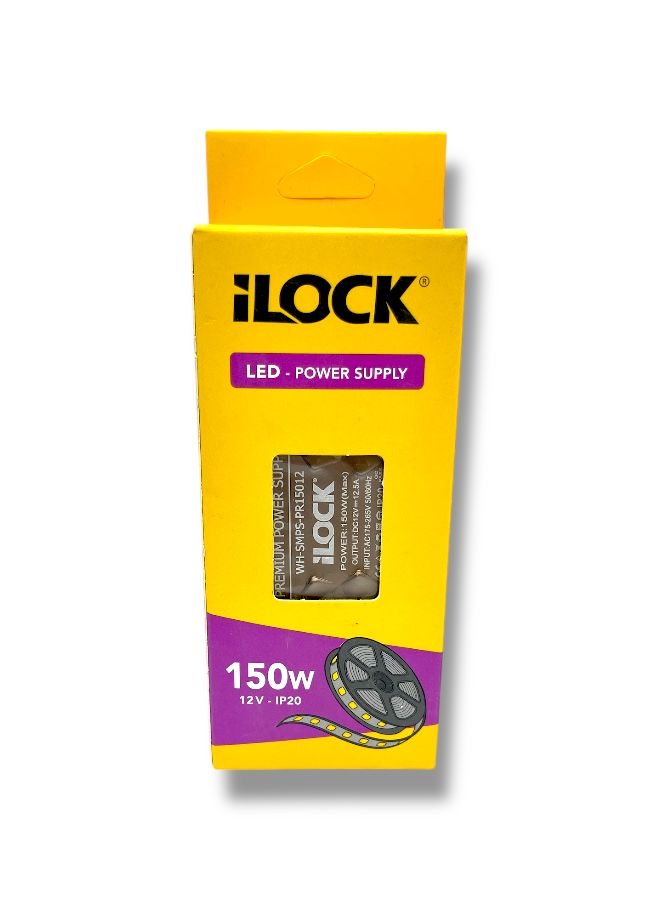 آي لوك مزود طاقة LED iLOCK بقدرة 150 وات – أصلي 100% ضمان 5 سنوات - Image 1