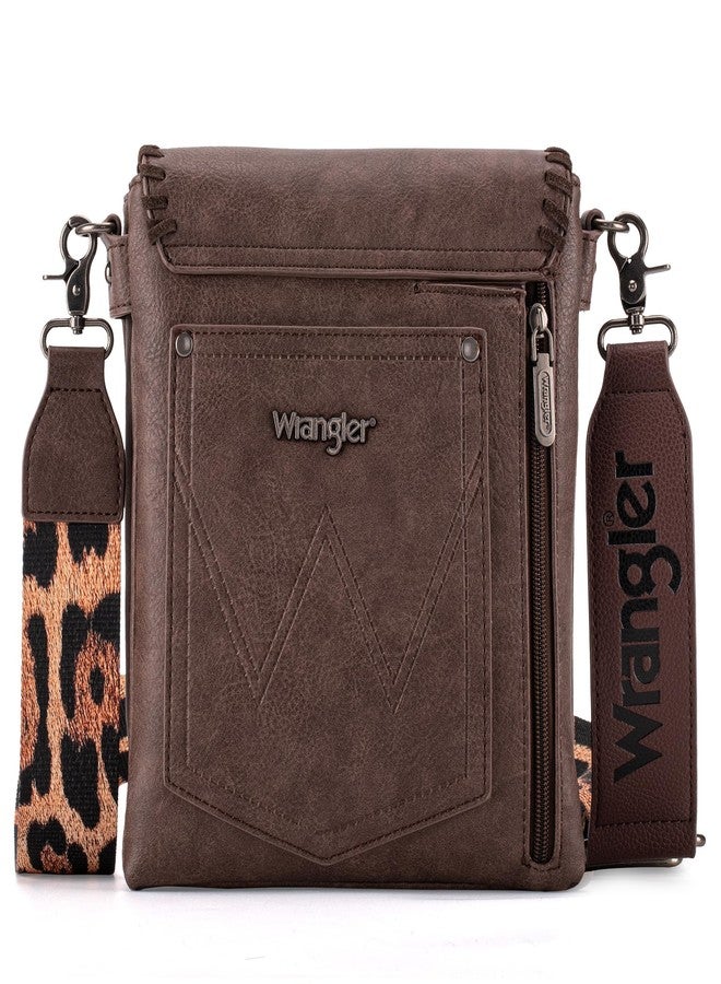 Wrangler Crossbody Bags for Women Satchel Purse Medium Shoulder Handbags with Detachable Guitar Straps,WG72-9360CF - Image 5