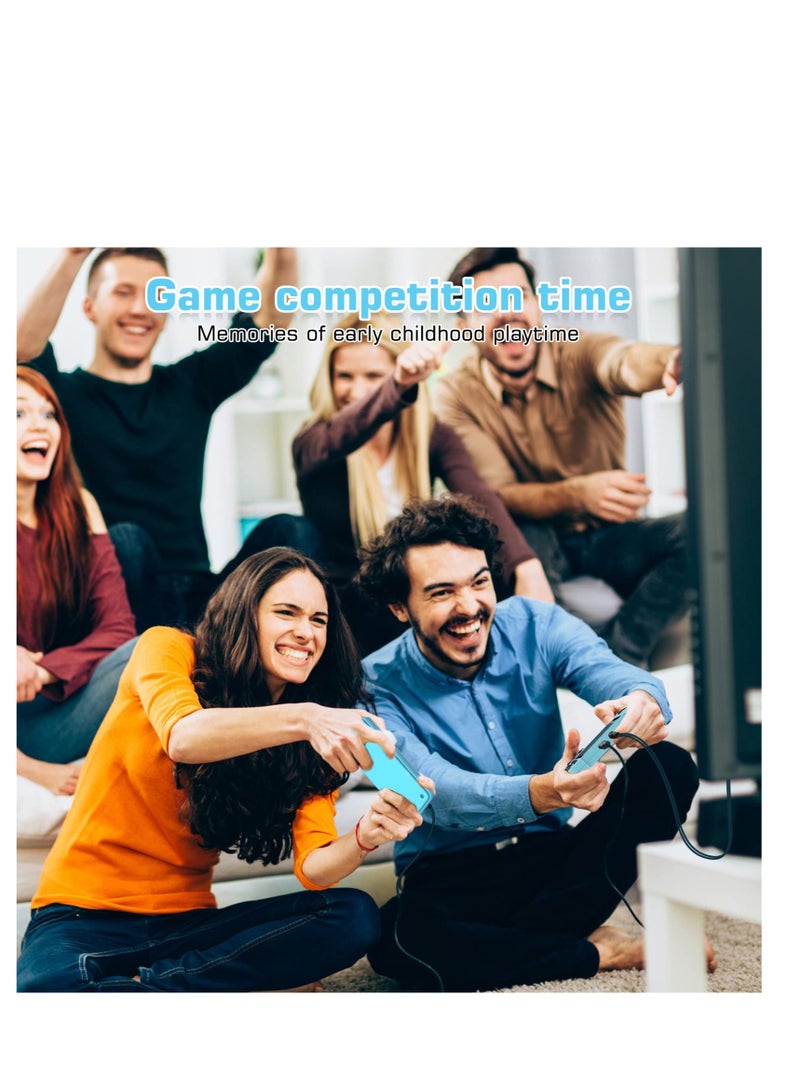 Excefore وحدة التحكم في الألعاب المحمولة، وحدة الألعاب الرجعية mini، 800 ألعاب كلاسيكية شاشة IPS بحجم 3.5 بوصة، مع بطارية قابلة للشحن بسعة 1200 مللي أمبير، تدعم لاعبين متصلين بالتلفاز، وحدة ألعاب محمولة للبالغين والأطفال - Image 4