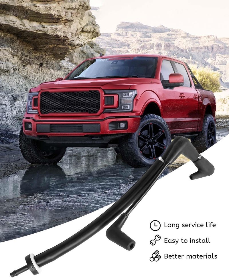 AUGREX FL3Z-3A788-B صمام فحص أوتوماتيكي خرطوم فراغ مناسب لسيارات فورد F-150 وإكسبيديشن ولينكولن نافيجيتور 2017 2018 2019 2020 - Image 5