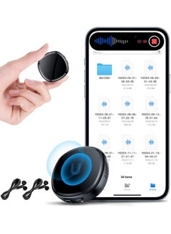 64GB Digital Magnetic Voice Recorder with Speaker Instant Playback and USB Flash Drives- 750 Hours Voice Activated Recorder Portable Tape Recorder Small Audio Recorder for Lectures Meetings Interviews