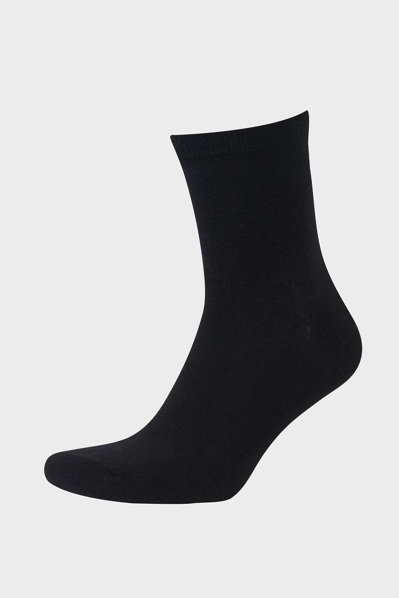 DeFacto Black Man 3 piece Step Socks Casual - Image 4