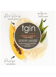 Tgin Honey Curls Custard For Natural Hair 12Oz  - Image 2