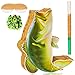 Glimin Fish Piata Ocean Under The Sea Fishing Piata for Birthday Party Decoration with Stick Bat Blindfold and Confetti for Fishing Fishermen Birthday Party Favors Photo Prop Supplies Decor - Image 3