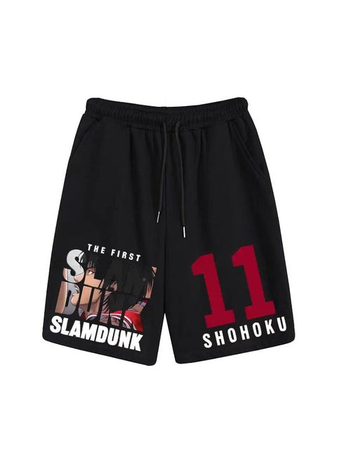 New Slam Dunk Master Printed Loose Five Point Casual Pants