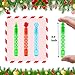 Leetous Bulk Christmas Party Favors Prizes for Kids 100 Pack Christmas Mini Bubbles Goodie Treat Bag Stocking Stuffers for Toddlers Xmas Holiday Toys Gifts Classroom Supplies Games Giveaways for Boys Girls - Image 4