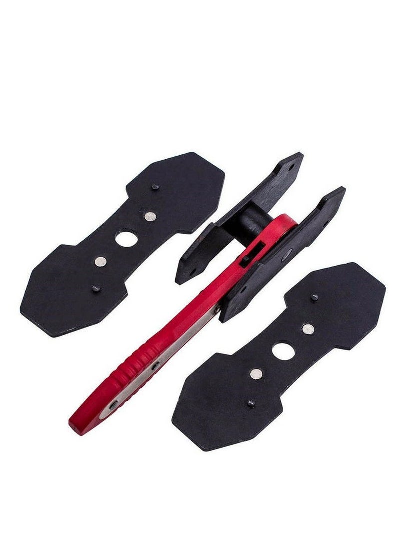 Generic Car Brake Caliper Press Tool, 360° Rotation Auto Swing Ratchet Expander Wrench Compressor Brake Pad Spreader for Single Twin Quad Sextuplet Piston Disc Brake Caliper, Universal Fit - Image 2