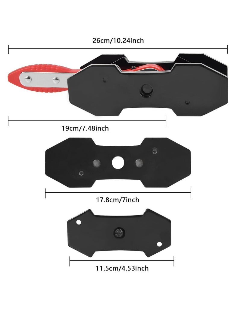 RONVEX Car Brake Caliper Press Tool, 360° Rotation Auto Swing Ratchet Expander Wrench Compressor Brake Pad Spreader for Single Twin Quad Sextuplet Piston Disc Brake Caliper, Universal Fit - Image 5