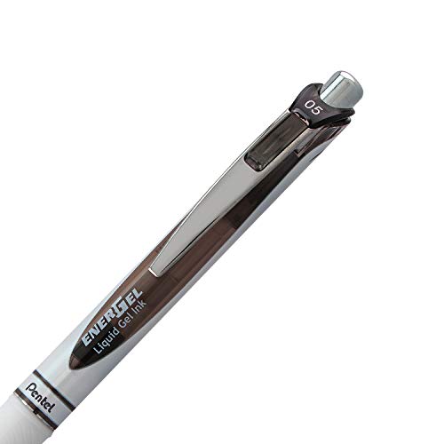Pentel 163809 EnerGel Pearl Deluxe RTX Gel Retractable Pens Fine Point Black Ink - Image 5